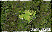 Satellite 3D Map of Tlaltenango de Sanchez R., darken