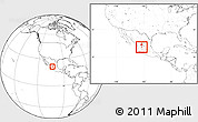 Blank Location Map of Tlaltenango de Sanchez R., highlighted parent region, within the entire country