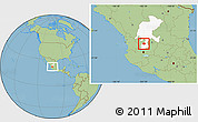 Savanna Style Location Map of Tlaltenango de Sanchez R., highlighted parent region