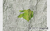 Satellite Map of Tlaltenango de Sanchez R., lighten, semi-desaturated