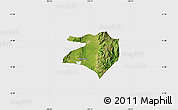 Satellite Map of Tlaltenango de Sanchez R., single color outside
