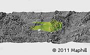 Satellite Panoramic Map of Tlaltenango de Sanchez R., desaturated
