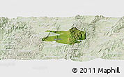 Satellite Panoramic Map of Tlaltenango de Sanchez R., lighten