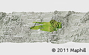 Satellite Panoramic Map of Tlaltenango de Sanchez R., lighten, semi-desaturated