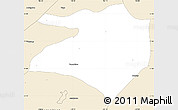 Classic Style Simple Map of Tlaltenango de Sanchez R.