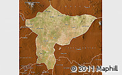 Satellite Map of Villa de Cos, physical outside