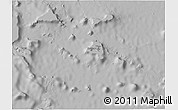 Satellite 3D Map of Chuuk, lighten, desaturated