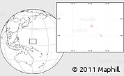 Blank Location Map of Chuuk, highlighted country