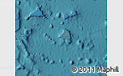 Satellite Map of Chuuk, single color outside