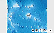 Shaded Relief Map of Chuuk, political outside