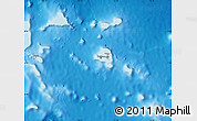 Shaded Relief Map of Chuuk, single color outside