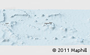 Gray Panoramic Map of Chuuk, single color outside