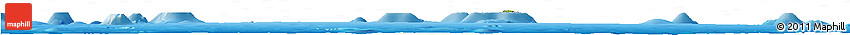 Physical Horizon Map of Pohnpei, single color outside