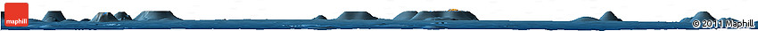 Political Horizon Map of Pohnpei, darken