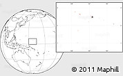 Blank Location Map of Pohnpei