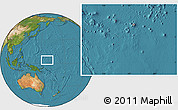 Satellite Location Map of Pohnpei