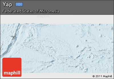 Gray 3D Map of Yap
