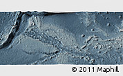 Political 3D Map of Yap, darken, semi-desaturated