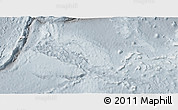 Political 3D Map of Yap, lighten, semi-desaturated