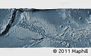 Shaded Relief 3D Map of Yap, darken, semi-desaturated
