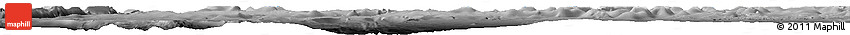 Political Horizon Map of Yap, desaturated