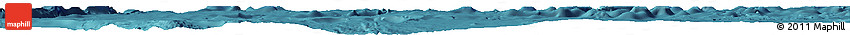 Political Horizon Map of Yap, satellite outside