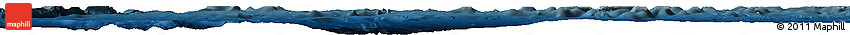 Shaded Relief Horizon Map of Yap, darken