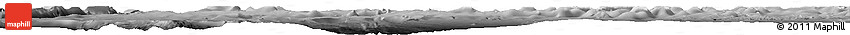 Shaded Relief Horizon Map of Yap, desaturated