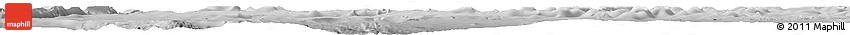 Shaded Relief Horizon Map of Yap, lighten, desaturated