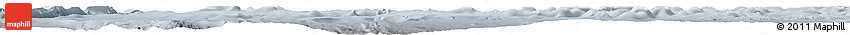Shaded Relief Horizon Map of Yap, lighten, semi-desaturated