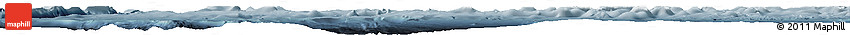 Shaded Relief Horizon Map of Yap, semi-desaturated