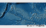 Shaded Relief Map of Yap, darken