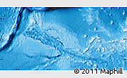 Shaded Relief Map of Yap, single color outside