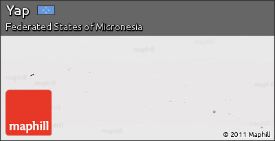 Physical Panoramic Map of Yap, cropped outside