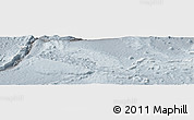 Political Panoramic Map of Yap, lighten, semi-desaturated