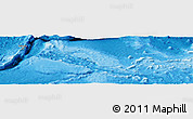 Shaded Relief Panoramic Map of Yap, physical outside