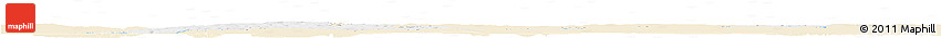 Classic Style Horizon Map of Cahul, single color outside