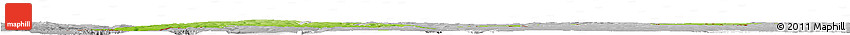 Physical Horizon Map of Cahul, lighten, desaturated