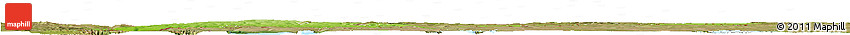 Physical Horizon Map of Cahul, satellite outside