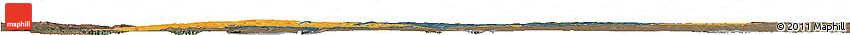Political Horizon Map of Cahul, darken, semi-desaturated