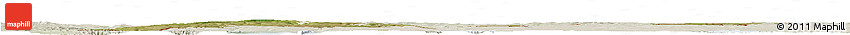 Satellite Horizon Map of Cahul, lighten