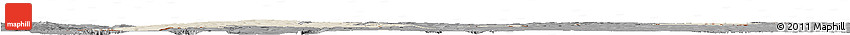 Shaded Relief Horizon Map of Cahul, darken, desaturated