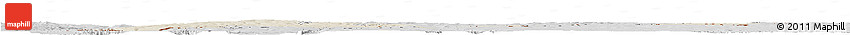 Shaded Relief Horizon Map of Cahul, desaturated