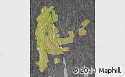 Satellite Map of Cahul, darken, desaturated