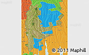 Satellite Map of Cahul, political outside