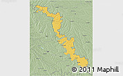 Savanna Style 3D Map of Dubasari