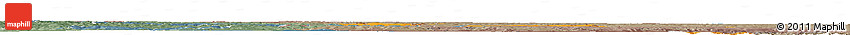 Political Horizon Map of Dubasari, semi-desaturated