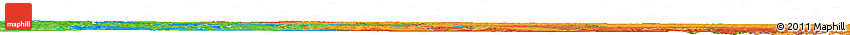 Satellite Horizon Map of Dubasari, political outside