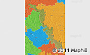 Satellite Map of Dubasari, political outside