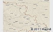 Shaded Relief Panoramic Map of Dubasari